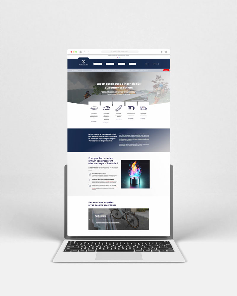 refonte de contenu du site vlicover.com