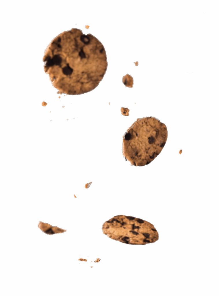 chute de cookie en 3D